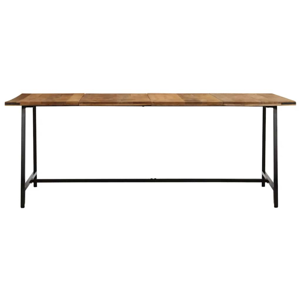 Produktbild för Matbord 200x100x75 cm massivt mangoträd