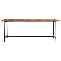 Produktbild för Matbord 200x100x75 cm massivt mangoträd