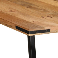Produktbild för Matbord 200x100x75 cm massivt mangoträd