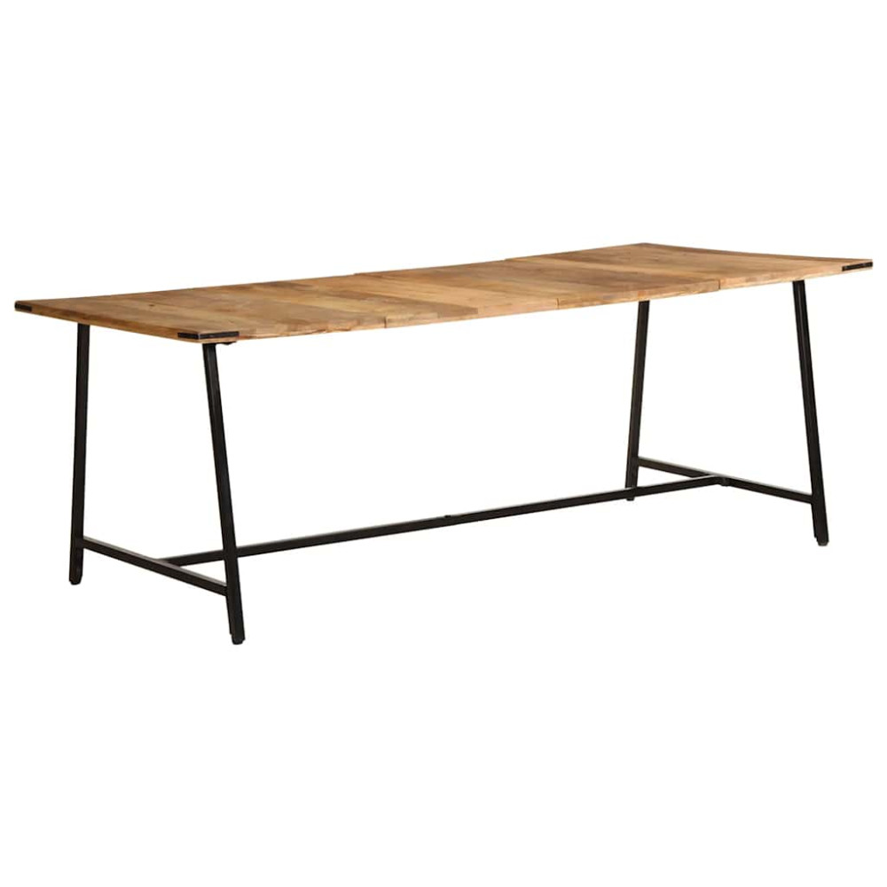 Produktbild för Matbord 200x100x75 cm massivt mangoträd