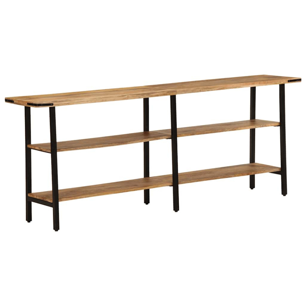 Produktbild för Avlastningsbord 180x35x70 cm mango i massivt trä