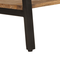 Produktbild för Avlastningsbord 180x35x70 cm mango i massivt trä