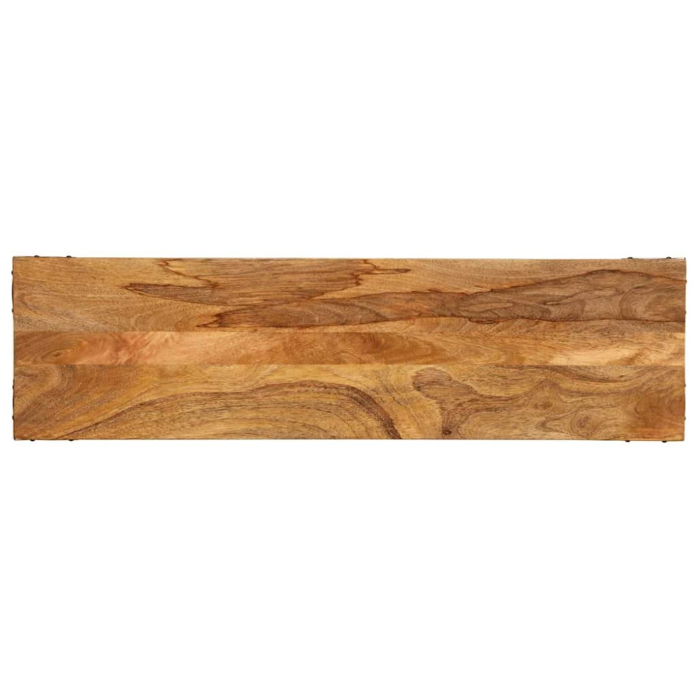 Produktbild för Konsolbord 110x30x75 cm massivt mangoträ