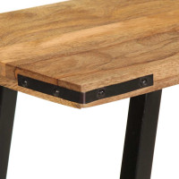 Produktbild för Konsolbord 110x30x75 cm massivt mangoträ