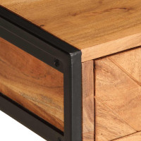 Produktbild för Soffbord 110x55x40 cm massivt akaciaträ