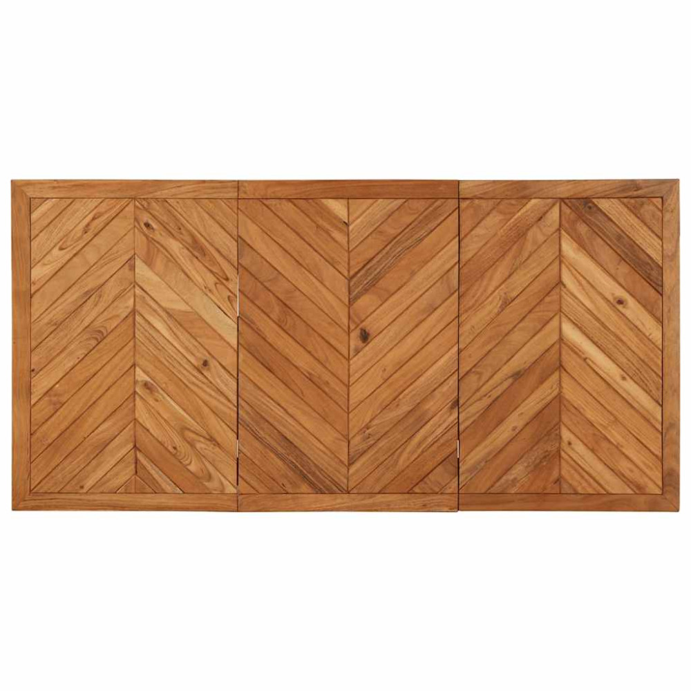 Produktbild för Matbord 140x70x75 cm massivt trä akacia