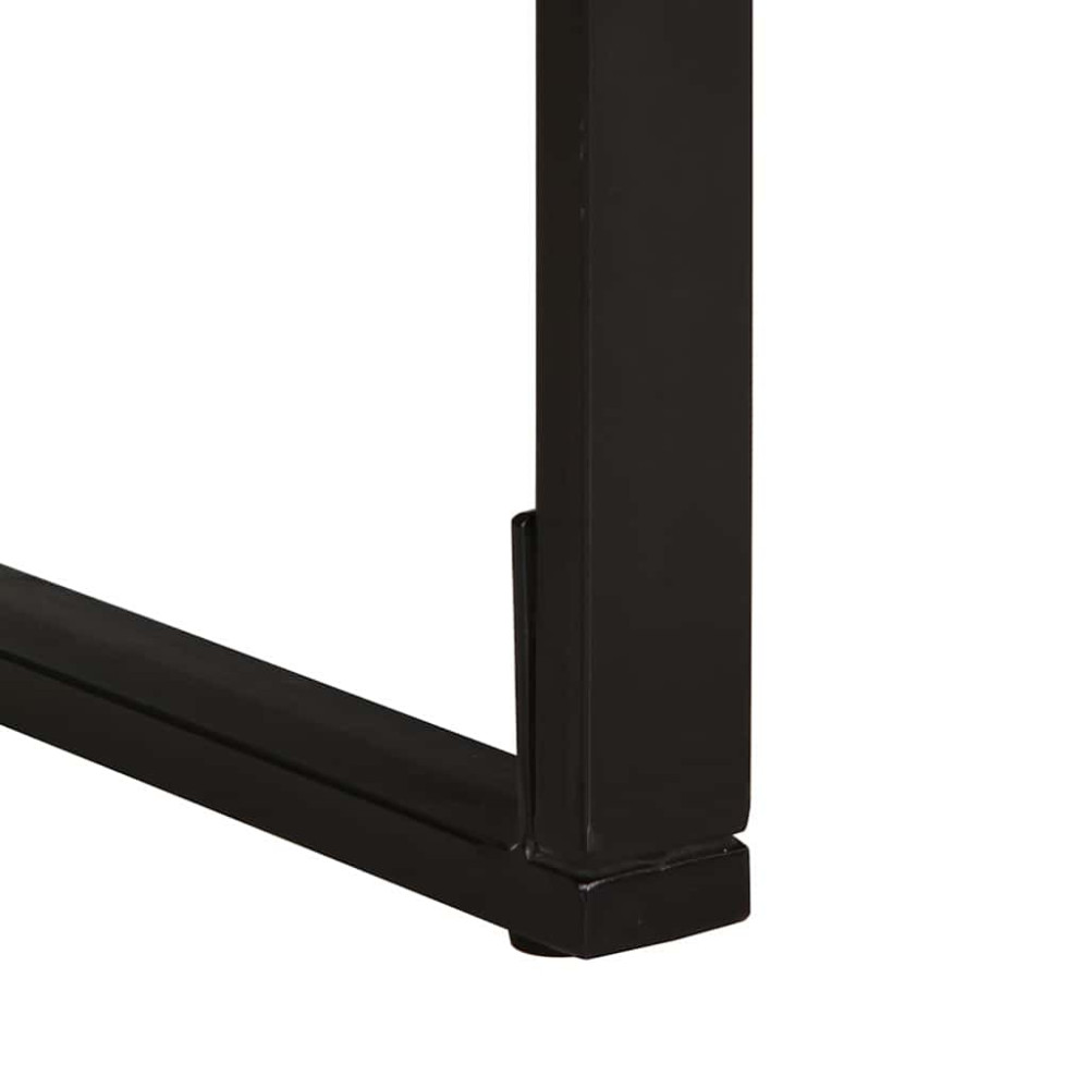 Produktbild för Matbord 140x70x75 cm massivt trä akacia