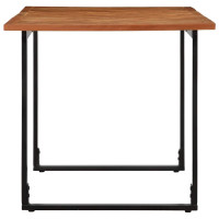 Produktbild för Matbord 160x80x75 cm massivt trä akacia