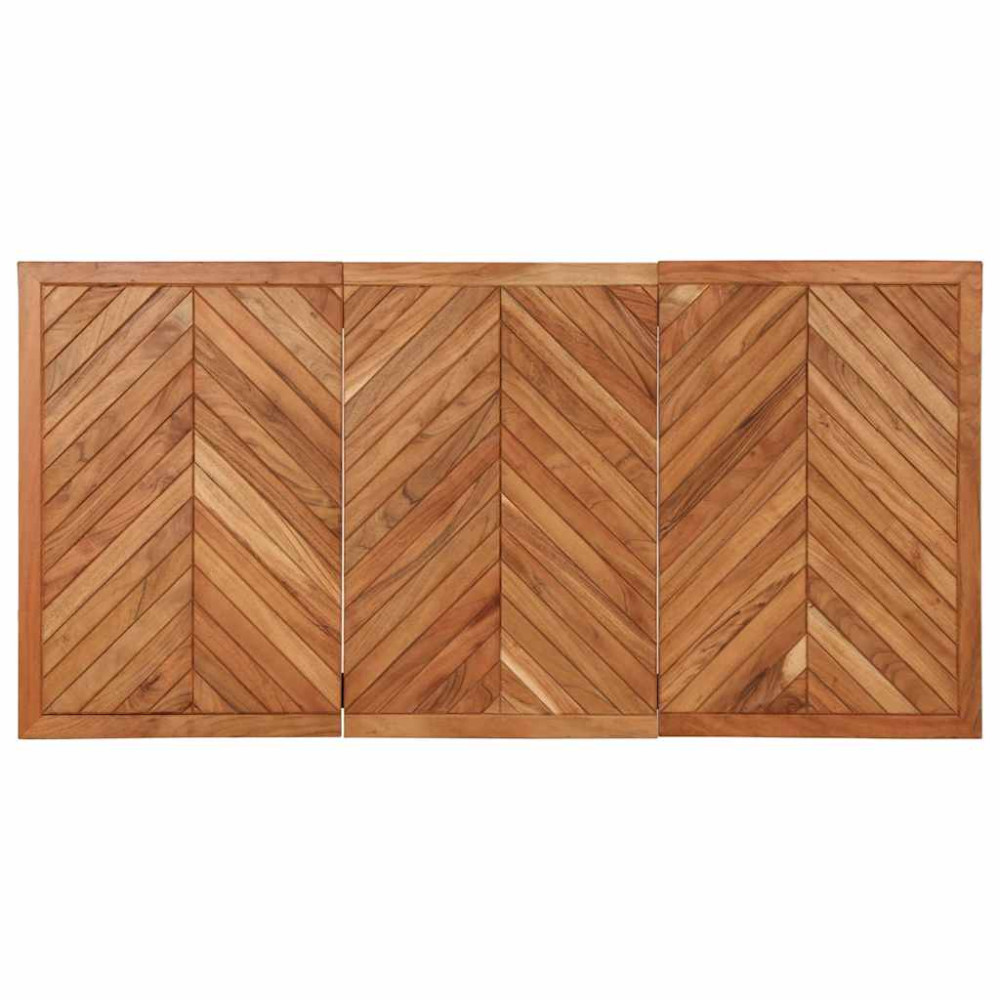 Produktbild för Matbord 160x80x75 cm massivt trä akacia