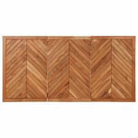Produktbild för Matbord 160x80x75 cm massivt trä akacia