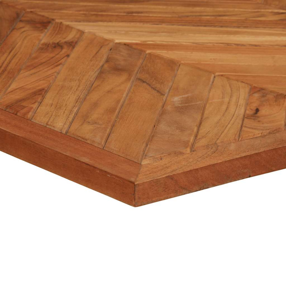 Produktbild för Matbord 160x80x75 cm massivt trä akacia