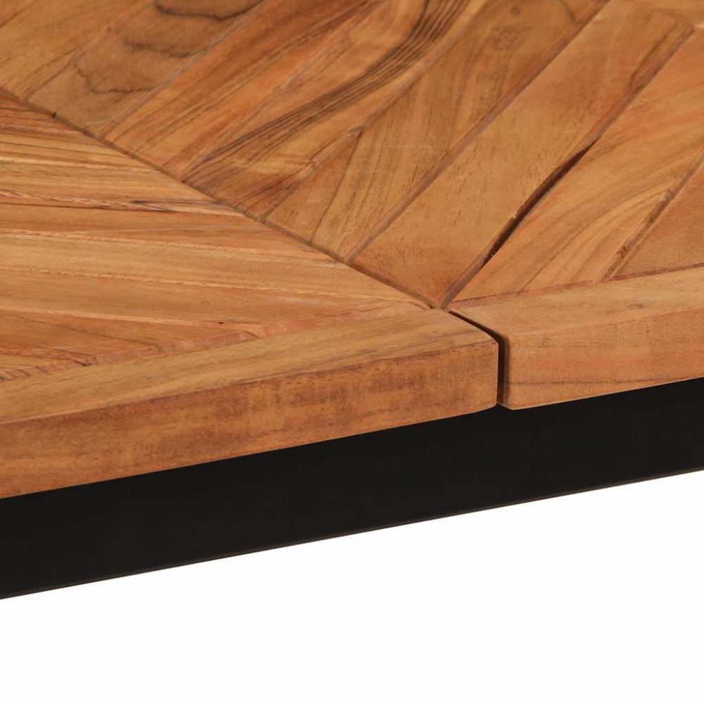 Produktbild för Matbord 160x80x75 cm massivt trä akacia
