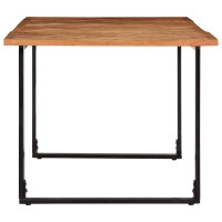 Produktbild för Matbord 180x90x75 cm massivt trä akacia