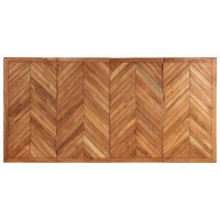 Produktbild för Matbord 180x90x75 cm massivt trä akacia
