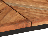 Produktbild för Matbord 180x90x75 cm massivt trä akacia