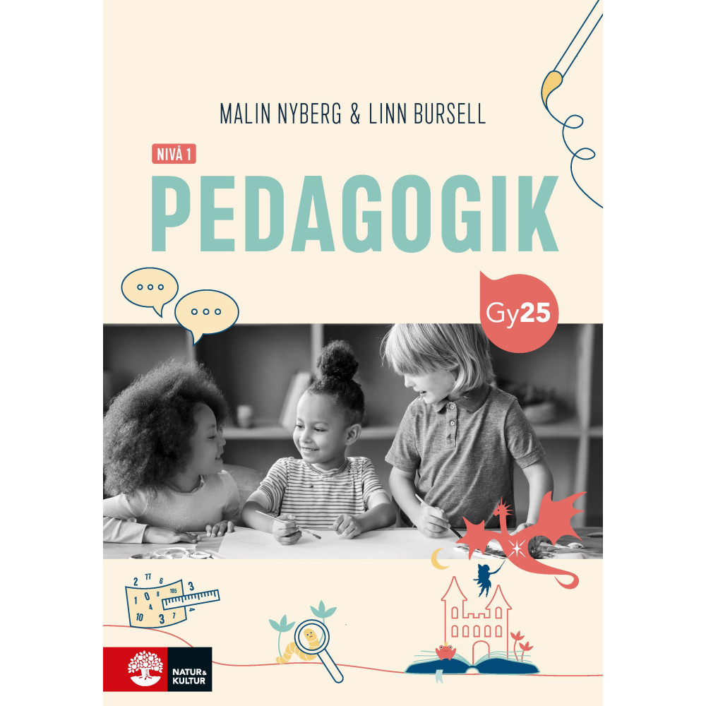 Produktbild för Pedagogik nivå 1 (häftad)