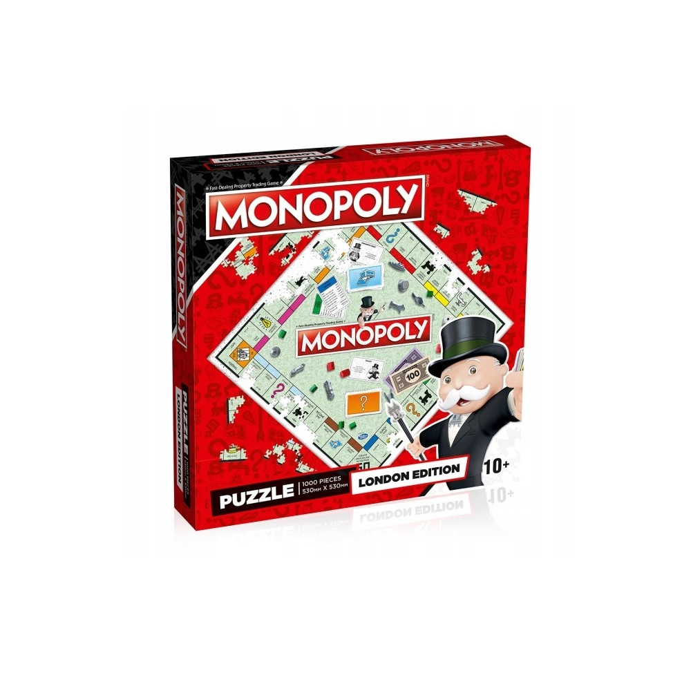 Produktbild för Monopoly 1000 pcs Puzzle London