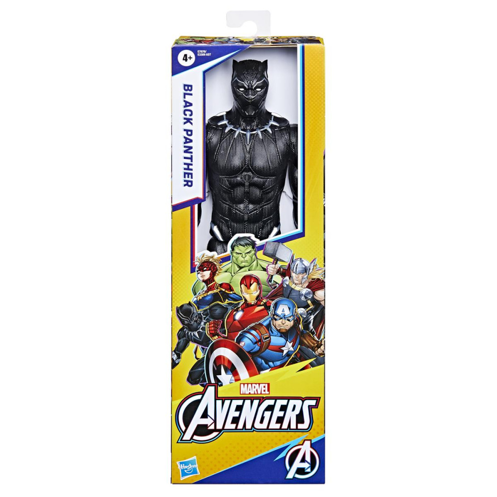 Produktbild för Avengers 12in Figure Titan Hero Black Panther