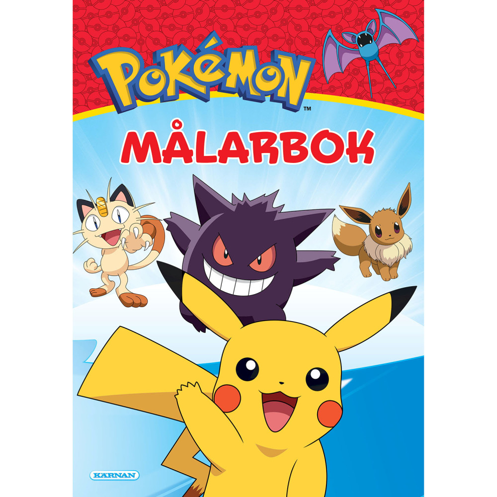 Produktbild för Pokémon målarbok