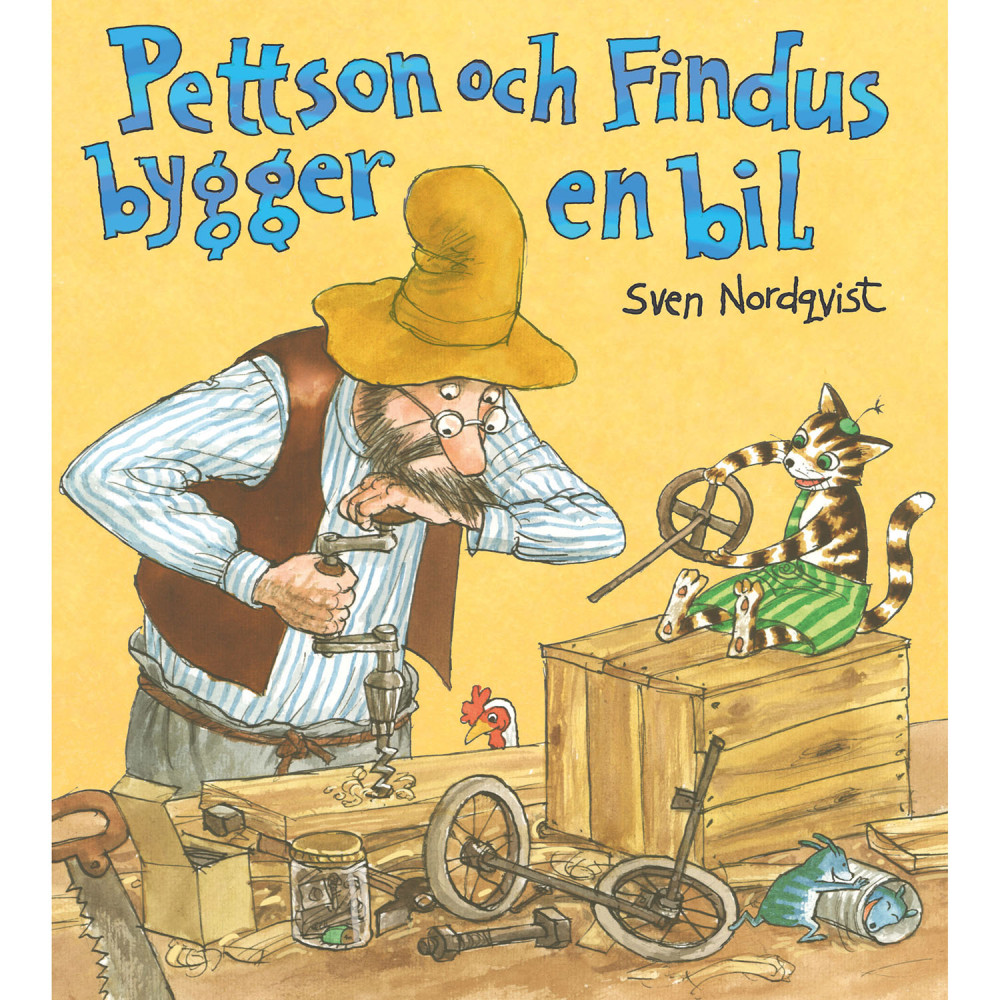 Produktbild för Pettson och Findus bygger en bil