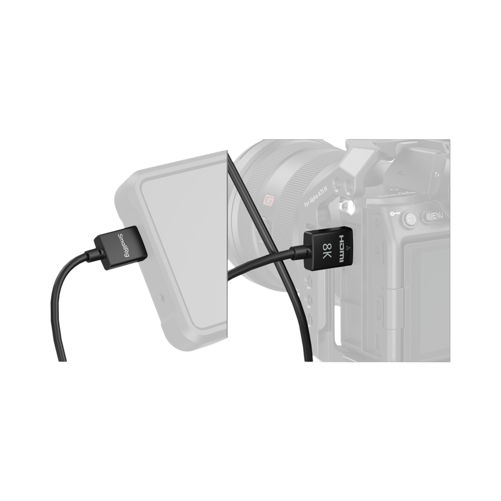 Produktbild för SmallRig 5086 8K HDMI Data Cable (A to A) 100cm