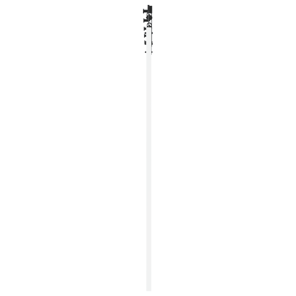 Produktbild för Skjutdörr ORKDAL Vit 61 x 198,5 cm Massivt tallträ och glas