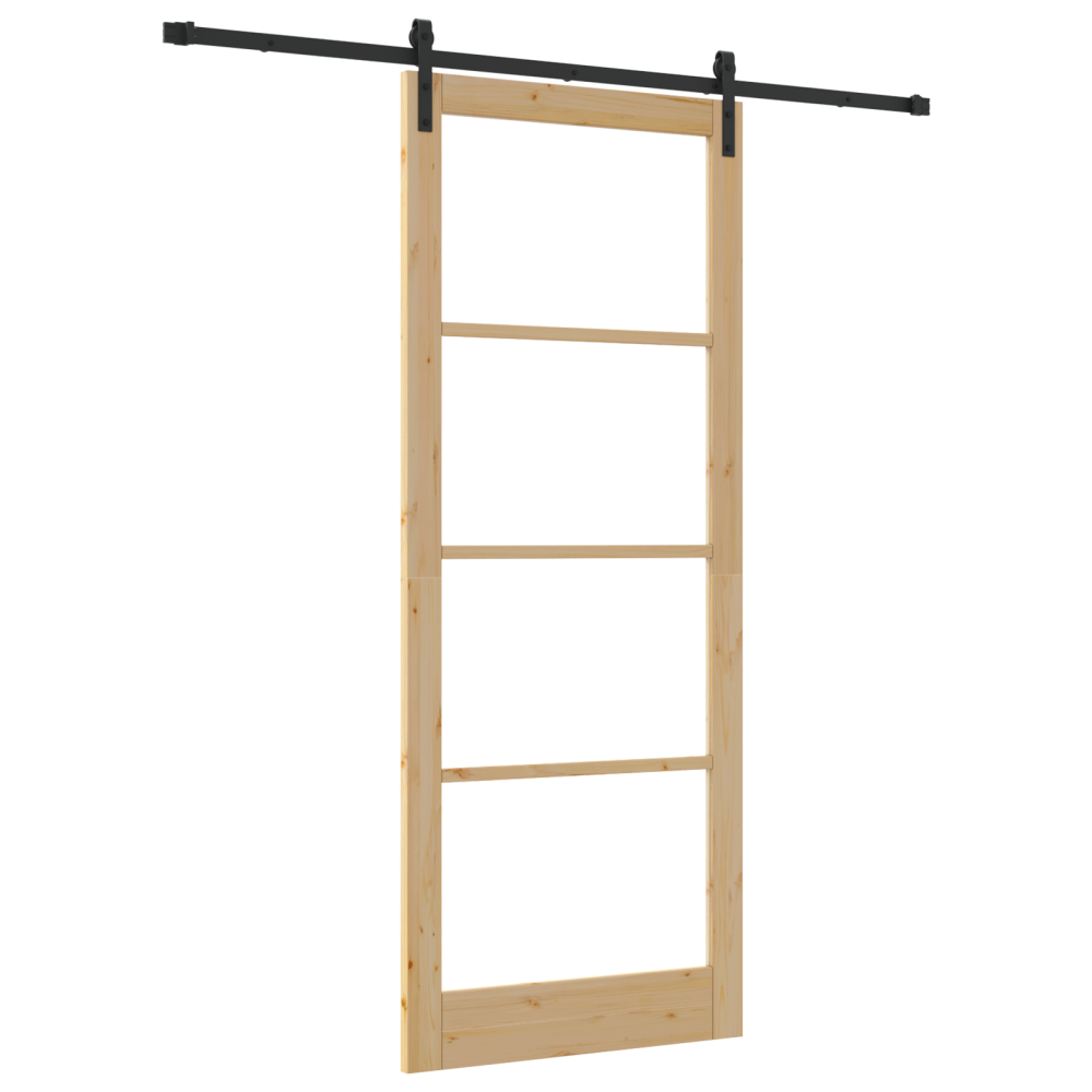 Produktbild för Skjutdörr Övrigt ORKDAL Brun 93 x 232 cm