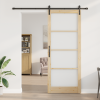 Produktbild för Skjutdörr Övrigt ORKDAL Brun 93 x 232 cm