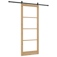 Produktbild för Skjutdörr Övrigt ORKDAL Brun 93 x 232 cm
