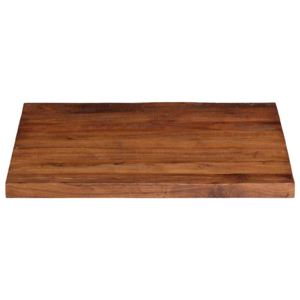 Produktbild för Bordsskiva 80x80x2,5 cm fyrkantig massivt återvunnet trä
