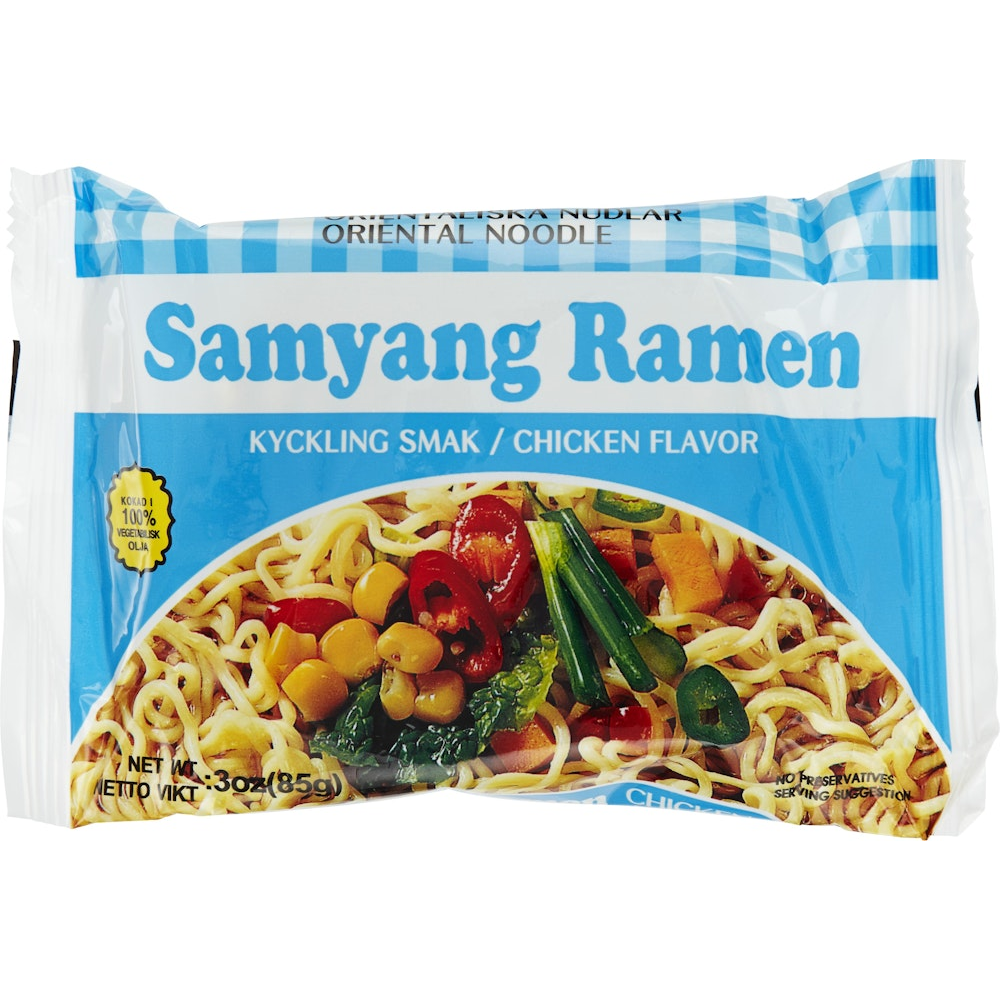 Produktbild för Snabbnudlar Kyckling 85 g