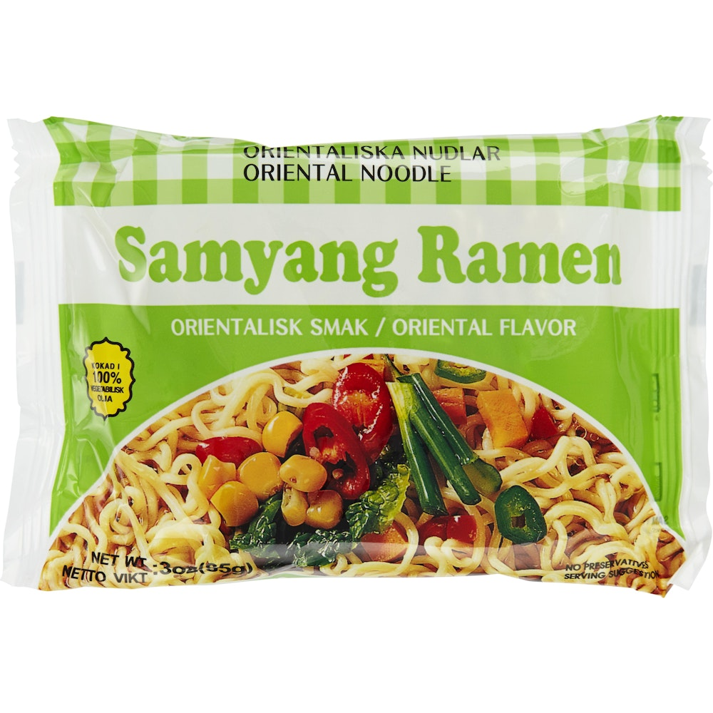 Produktbild för Snabbnudlar Oriental 85 g