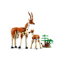 Produktbild för LEGO Creator 3in1 31150 - Vilda safari-djur - byggsats
