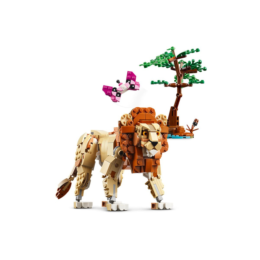 Produktbild för LEGO Creator 3in1 31150 - Vilda safari-djur - byggsats