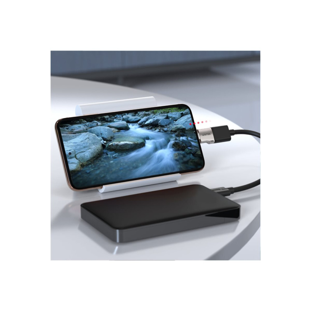Produktbild för Unitek - USB typ C-adapter - USB-C till USB typ A