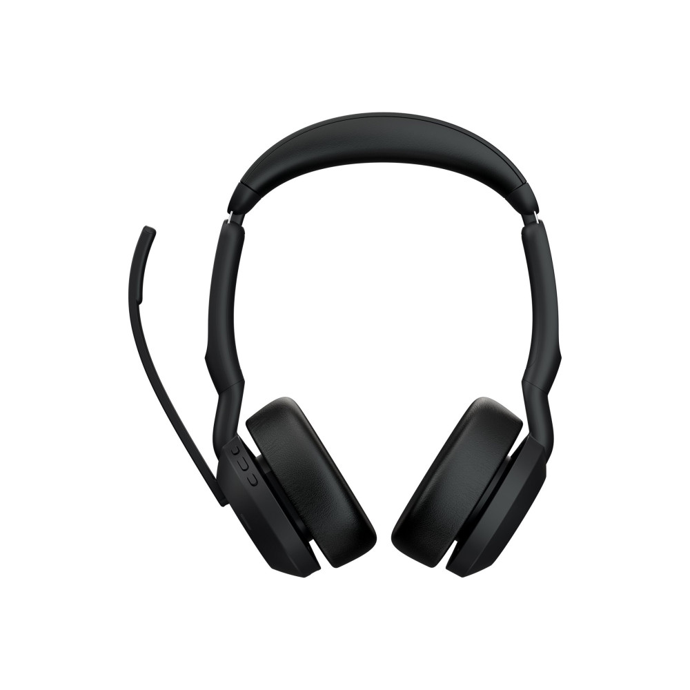 Produktbild för Jabra Evolve2 55 MS Stereo - headset - USB-A - med laddningsställ