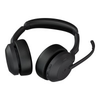 Produktbild för Jabra Evolve2 55 MS Stereo - headset - USB-A - med laddningsställ