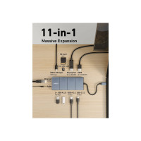 Produktbild för Anker 565 - dockningsstation - USB-C - DP, HDMI - 1GbE