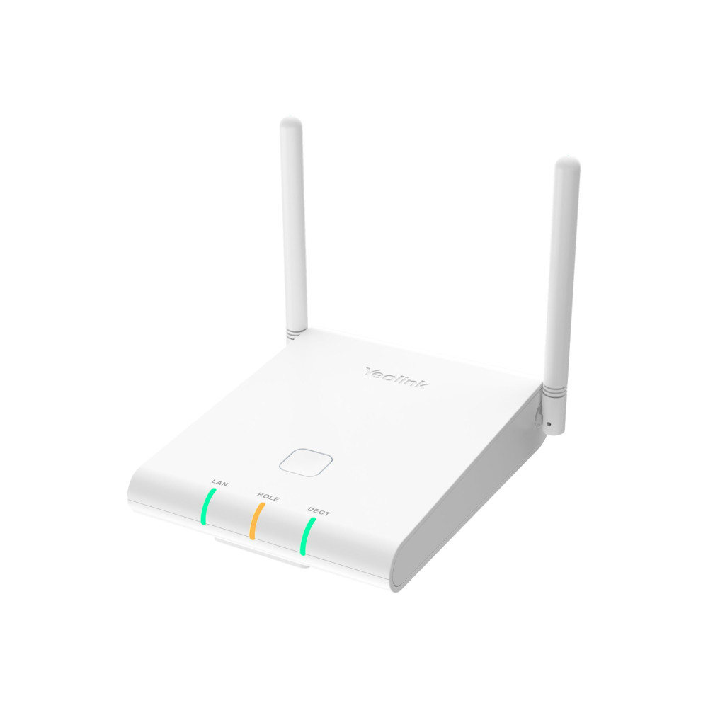 Produktbild för Yealink W90DM - sladdlös telefonbasstation/VoIP-telefonbasstation med nummerpresentation - 3-riktad samtalsförmåg