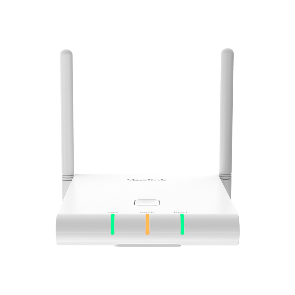 Produktbild för Yealink W90DM - sladdlös telefonbasstation/VoIP-telefonbasstation med nummerpresentation - 3-riktad samtalsförmåg