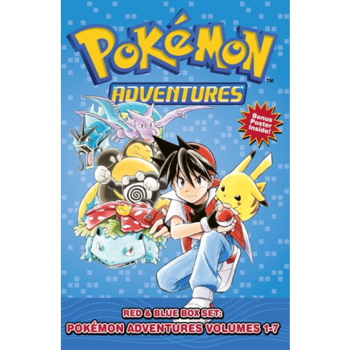 Viz Media, Subs. of Shogakukan Inc Pokemon Adventures Red & Blue Box Set (Set Includes Vols. 1-7) (häftad, eng) (Skadad)