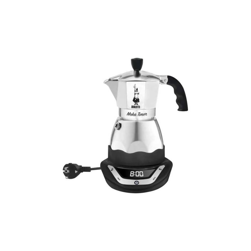 Produktbild för Bialetti Moka Timer - elektrisk kaffebryggare - svart