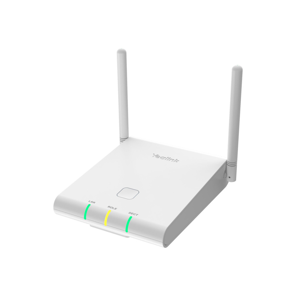 Produktbild för Yealink W90B - sladdlös telefonbasstation/VoIP-telefonbasstation med nummerpresentation - 3-riktad samtalsförmåg