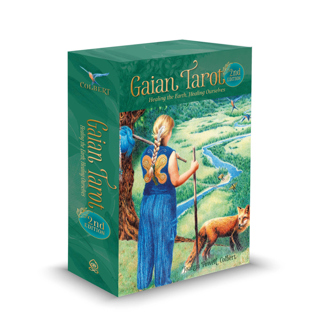 Produktbild för Gaian Tarot: Healing the Earth, Healing Ourselves