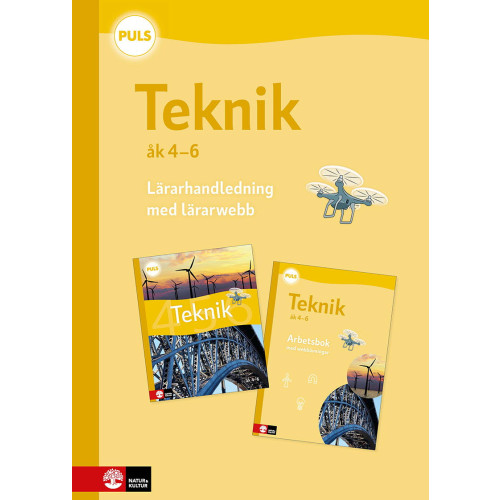 Björn Citrohn PULS Teknik 4-6 Lärarhandledning med lärarwebb, fjärde upplagan (bok, spiral)