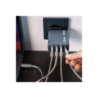 Produktbild för Verbatim strömadapter - GaN - 3 x USB-C, USB - 100 watt