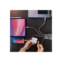 Produktbild för Verbatim strömadapter - GaN - 3 x USB-C, USB - 100 watt