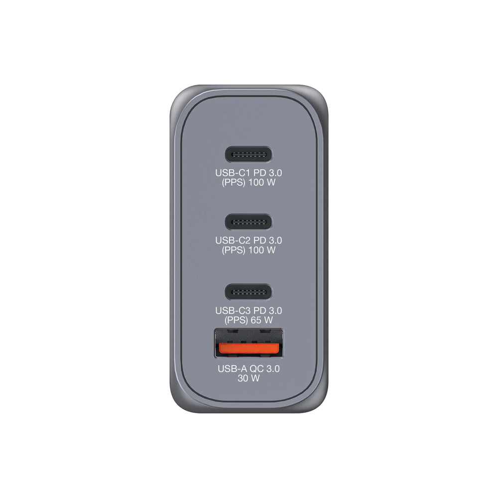 Produktbild för Verbatim strömadapter - GaN - 3 x USB-C, USB - 100 watt
