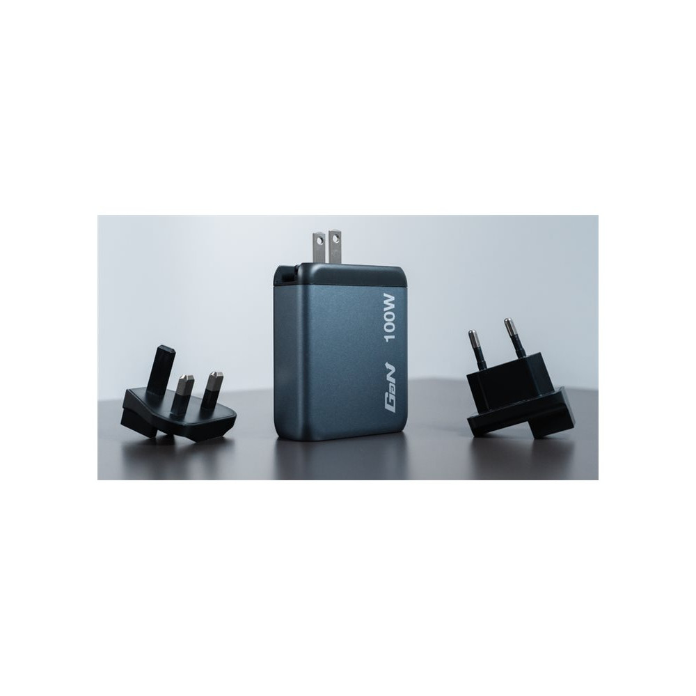 Produktbild för Verbatim strömadapter - GaN - 3 x USB-C, USB - 100 watt