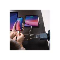 Produktbild för Verbatim strömadapter - GaN - 3 x USB-C, USB - 100 watt